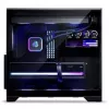 Phanteks XT V5 LCD Midi-Tower datora korpuss, ATX, 7 collu LCD, rūdīts stikls - Melns
