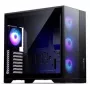 Phanteks XT M5 Midi-Tower datora korpuss, ATX, Mesh priekšpuse, rūdīts stikls, 3x D-RGB ventilatori, melns