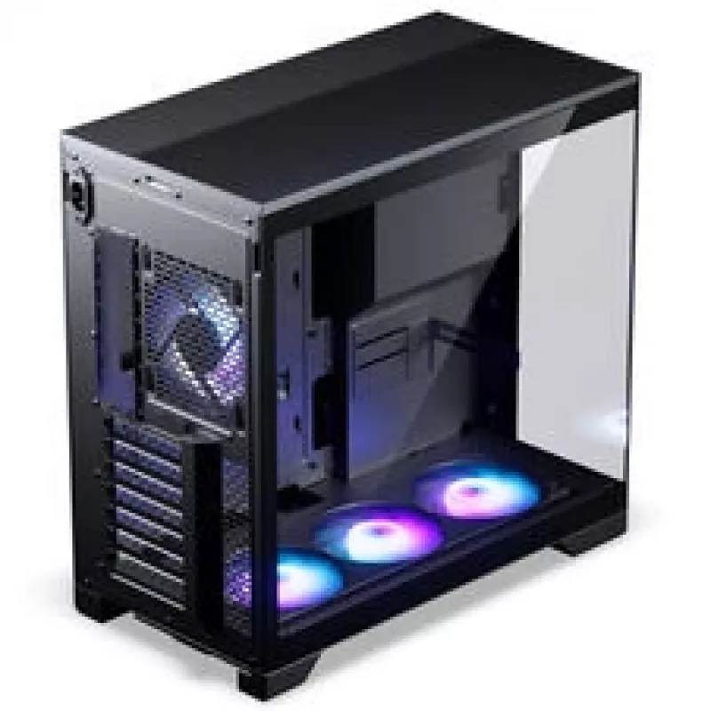 Phanteks XT V5 Midi-Tower datora korpuss, rūdīts stikls, D-RGB, melns