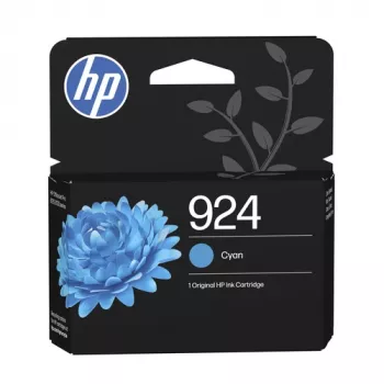 HP 924 oriģinālā ciāna tintes kasetne - 6 ml - OfficeJet Pro 8120e, 8122e, 8125e, 8130e, 8134e, 8135e, 8138e, 8139e