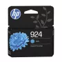 HP 924 oriģinālā ciāna tintes kasetne - 6 ml - OfficeJet Pro 8120e, 8122e, 8125e, 8130e, 8134e, 8135e, 8138e, 8139e