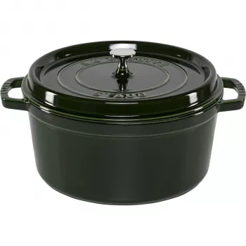Staub La Cocotte Round 28 cm, 5.9 L, Basil Green, čuguna