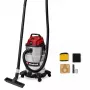 Einhell TC-VC 3055 S 30 L slapjās un sausās tīrīšanas cilindra putekļsūcējs, 950 W, nerūsējošā tērauda tvertne, pūšanas funkcija