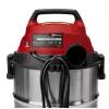 Einhell TC-VC 3055 SA Slapjās un sausās tīrīšanas putekļsūcējs ar strāvas kontaktligzdu, 55L nerūsējošā tērauda tvertne, 1500W