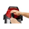 Einhell TC-VC 3055 SA Slapjās un sausās tīrīšanas putekļsūcējs ar strāvas kontaktligzdu, 55L nerūsējošā tērauda tvertne, 1500W