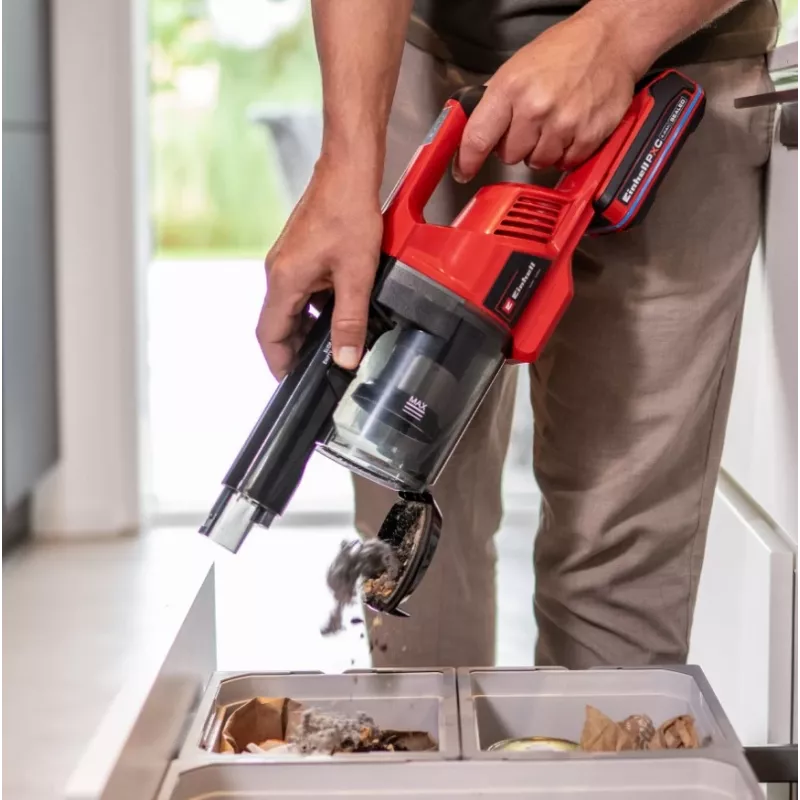 Einhell TE-SV 18 Li-FLX-Solo bezvadu kāta putekļsūcējs 18V (bez akumulatora)