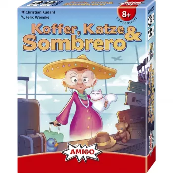 AMIGO Čemodāns, Kaķis un Sombrero bērnu atmiņas spēle