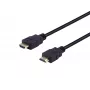 Equip HDMI High Speed ar Ethernet 2.0 18Gbps 4K/60Hz 0,5m Melns