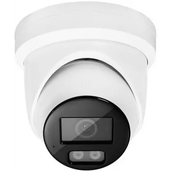 ABUS 4 MP IP kupola kamera, 4 mm objektīvs, IR un baltā gaisma, PoE
