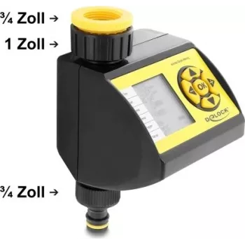 Delock apūdeņošanas dators – 1 zonas elektroniskais taimeris automātiskai dārza laistīšanai