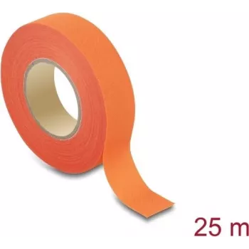 Delock auduma lente 25 m x 19 mm plēšama pašlīmējoša oranža