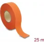 Delock auduma lente 25 m x 25 mm, plīsumizturīga, pašlīmējoša, oranža