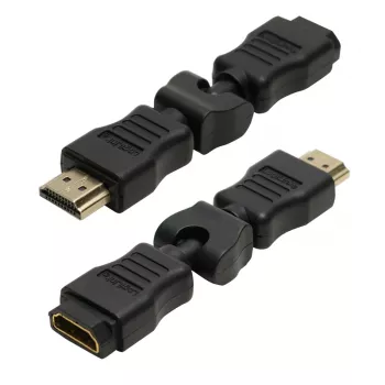 LogiLink HDMI taisnleņķa adapteris 270° vīrietis uz sievieti 4K 60Hz
