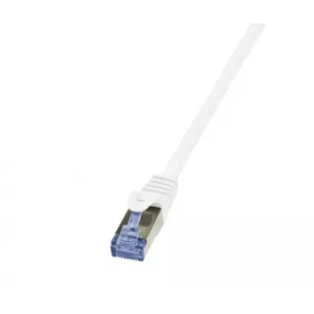 LogiLink PrimeLine Cat.6A/7 S/FTP PIMF Patch Cable, 600 MHz, 1,5 m, Balts
