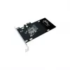 LogiLink PCI Express 3.0 x4 Dual M.2 NVMe SSD un Dual SATA III hibrīda adaptera karte
