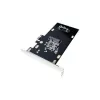 LogiLink PCI Express 3.0 x4 Dual M.2 NVMe SSD un Dual SATA III hibrīda adaptera karte