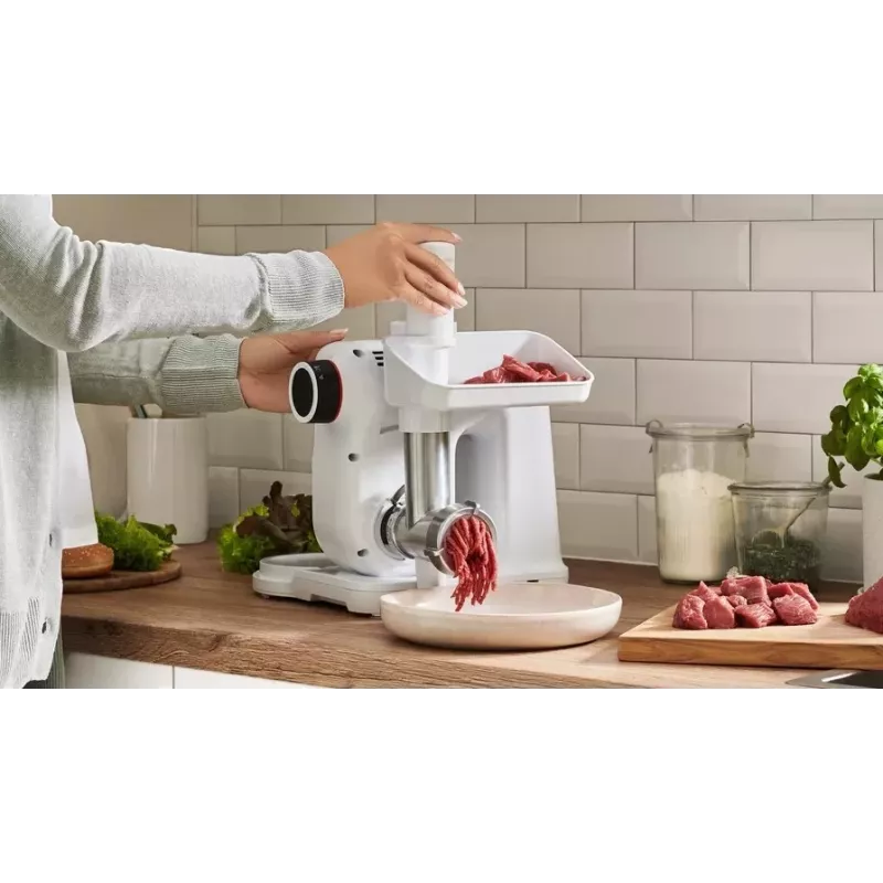 Bosch MUZS2FWW Gaļas maļamā mašīna MUM2/MUM5 virtuves mašīnām - balta