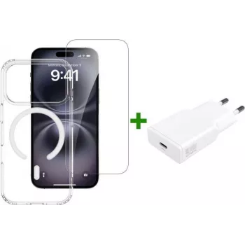 4SMARTS 3-in-1 Premium komplekts Apple iPhone 18 Pro / 17 Pro MagSafe