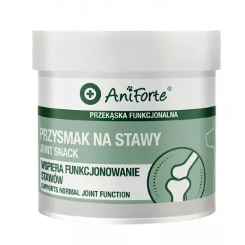 ANF ANIFORTE Joint Snack suņu kārums 50g – Glikozamīns, hondroitīns, zaļo lūpu gliemene, MSM un hialuronskābe – dabīgs locītavu atbalsts suņiem