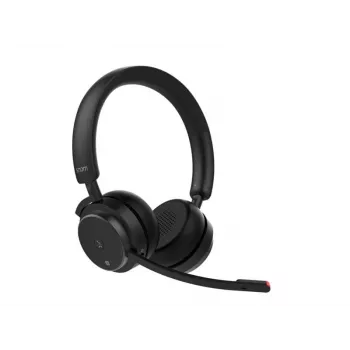 Snom A350D bezvadu divu ausu austiņas ar Bluetooth adapteri, melnas
