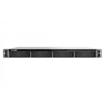 QNAP TS-H665U-RP 1U Rackmount NAS Serveris - Intel Atom C5125 8-Kodolu, 8GB DDR4 ECC, 6x SATA 6Gb/s + 2x 2.5 inch SATA, 2x 2.5GbE, Divkāršs Redundantais PSU
