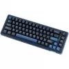 Ducky OK-M 65 mehāniskā spēļu tastatūra, 65% formas faktors, karsti maināmi slēdži, RGB fona apgaismojums, ANSI izkārtojums, KTT Baby Blue slēdži