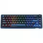 Ducky OK-M 65 mehāniskā spēļu tastatūra, 65% formas faktors, karsti maināmi slēdži, RGB fona apgaismojums, ANSI izkārtojums, KTT Baby Blue slēdži