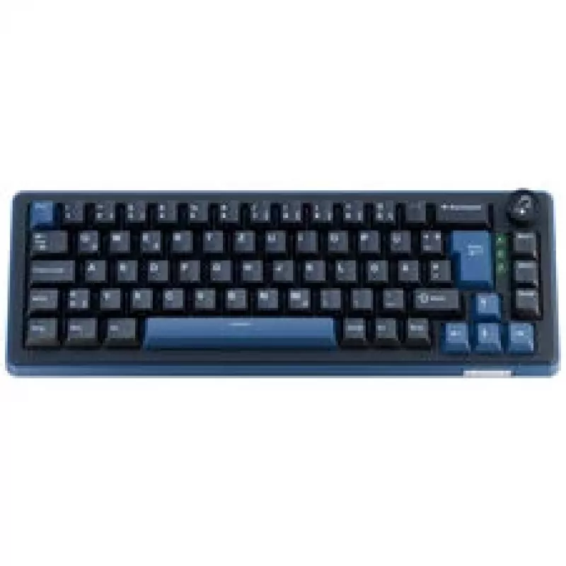 Ducky OK-M 65 spēļu tastatūra, 65%, Hot-Swappable, RGB, ISO - KTT Tactile