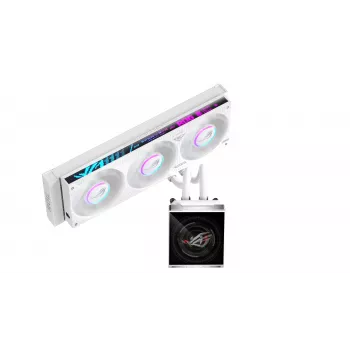 ASUS ROG Strix SLC IV 360 ARGB LCD White Edition All-in-One šķidruma CPU dzesētājs