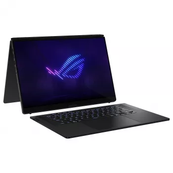 ASUS ROG Zephyrus Duo GX651AR-SR042W spēļu klēpjdators, 16 collu 3K OLED skārienjūtīgs 120Hz, Intel Core Ultra 9 386H, 32GB LPDDR5x, 2TB SSD, GeForce RTX 5070 Ti 12GB, Windows 11 Home, vācu QWERTZ tastatūra