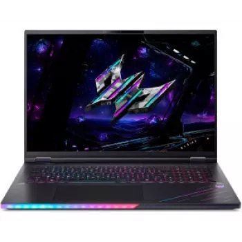 Acer Predator Helios 18 AI PH18-I71-9939 spēļu klēpjdators, 18 inch WQXGA 240Hz, Intel Core Ultra 9 290HX Plus, 32GB DDR5, 1TB SSD, NVIDIA GeForce RTX 5090 16GB, Windows 11 Home, Abyssal Black