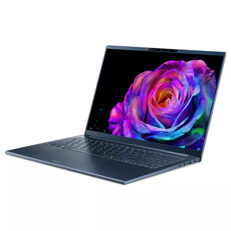 Acer Swift Go 16 AI SFG16-A71-R6NG Copilot+ PC klēpjdators, 16 collu WUXGA OLED, AMD Ryzen AI 7 445, 16GB LPDDR5x, 512GB SSD, Windows 11 Home