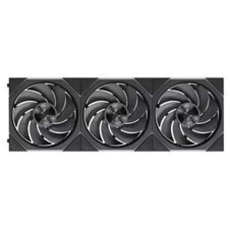 Lian Li UNI FAN TL FLEX Wireless ARGB Reverse Blade 120mm Ventilators 3-Pack ar Kontrolieri, Melns