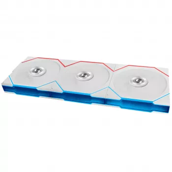 Lian Li UNI FAN TL FLEX Wireless ARGB Reverse Blade 120mm Ventilators 3 gab. ar kontrolieri - Balts