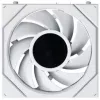 Lian Li UNI FAN TL120 LCD FLEX bezvadu ARGB balts 120mm reversais lāpstiņu korpusa ventilators