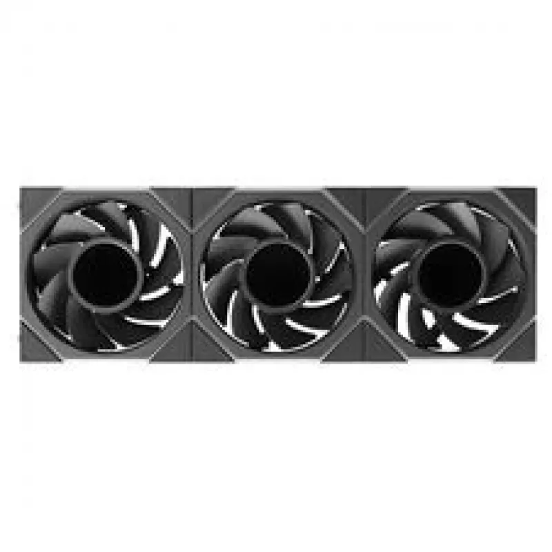 Lian Li UNI FAN TL LCD FLEX Wireless ARGB Reverse Blade 120mm ventilators 3 komplektā ar kontrolieri, melns