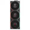 Lian Li UNI FAN TL LCD FLEX Wireless ARGB Reverse Blade 120mm ventilators 3 komplektā ar kontrolieri, melns