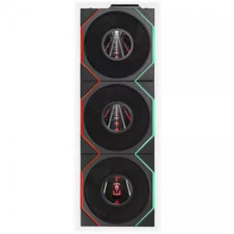 Lian Li UNI FAN TL LCD FLEX Wireless ARGB Reverse Blade 120mm ventilators 3 komplektā ar kontrolieri, melns