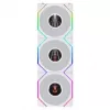 Lian Li UNI FAN TL120 LCD FLEX bezvadu ARGB reversais 3-gab. balts 120mm korpusa ventilators