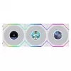 Lian Li UNI FAN TL120 LCD FLEX bezvadu ARGB reversais 3-gab. balts 120mm korpusa ventilators