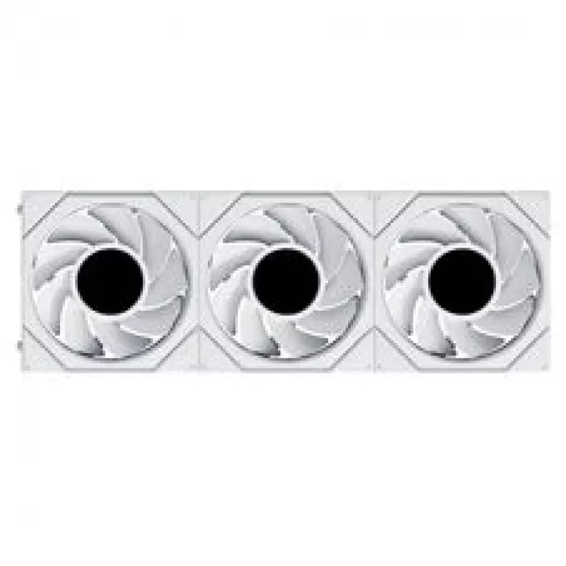 Lian Li UNI FAN TL120 LCD FLEX bezvadu ARGB reversais 3-gab. balts 120mm korpusa ventilators