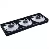 Lian Li UNI FAN CL FLEX Wireless PWM ARGB 120mm korpusa ventilators, melns, 3 komplektā ar kontrolieri