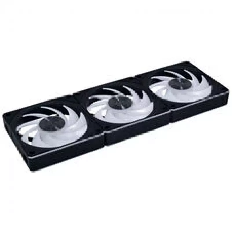 Lian Li UNI FAN CL FLEX Wireless PWM ARGB 120mm korpusa ventilators, melns, 3 komplektā ar kontrolieri