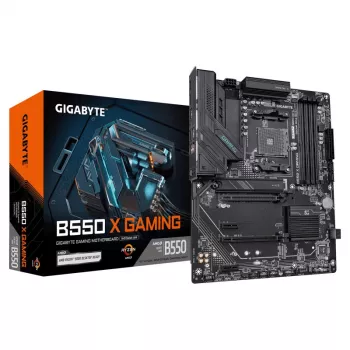 GIGABYTE B550 X Gaming AM4 ATX mātesplate ar DDR4, 2.5GbE, Wi-Fi 6, 2x M.2