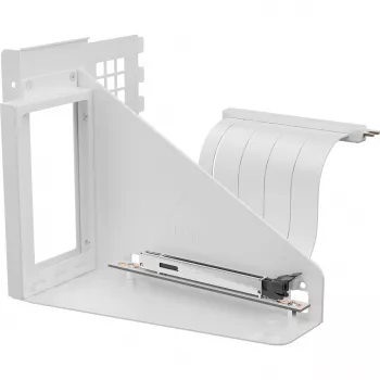 ARCTIC Accelero Vertikālais GPU turētājs balts 16 cm PCIe 4.0 x16 sānsavienojuma kabelis