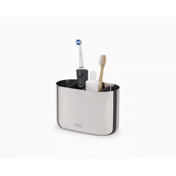 Joseph Joseph EasyStore Luxe liela zobu birstes turētāja nerūsējošais tērauds
