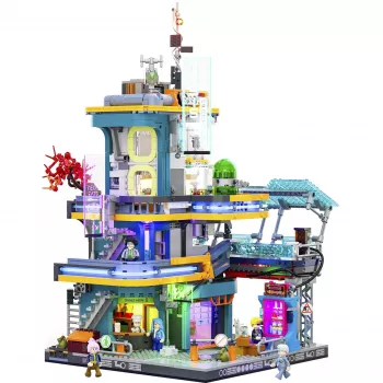 LUMIBRICKS Cyberpunk Neoncity - Dzīvoklis 1000 gabalu puzle
