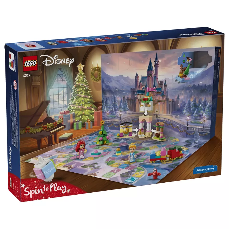 LEGO 43298 Disney Princess Adventes kalendārs 2026