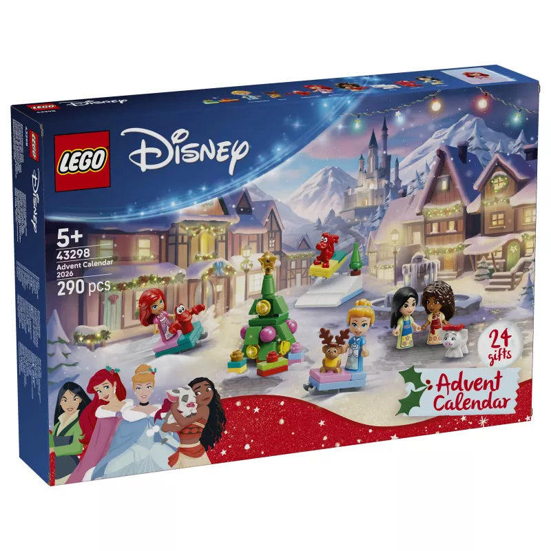 LEGO 43298 Disney Princess Adventes kalendārs 2026
