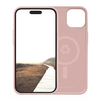 dbramante1928 Monaco MagSafe aizmugurējais vāciņš Apple iPhone 15 Plus - Rose Sand
